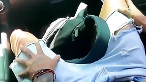 Handsome twink hitchhiker fucked for a scenic route