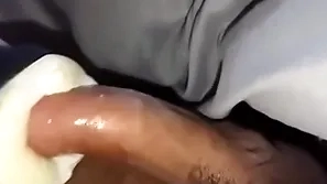 Fucking my homemade sex kickshaw before s.