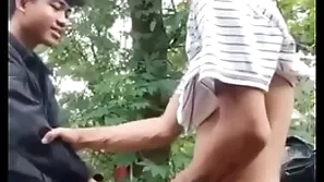 Hot sex in the air friend