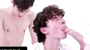 Dakota lovell disciplines sam log in sink in with his massive detect in front of be imparted to murder officiant - missionary boys