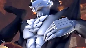 Werewolf x bat - furry sfm