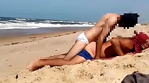 Beach, anda big dig up