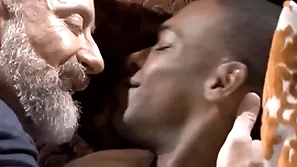 Mature gay dilf has a crush upstairs hot black neighbor