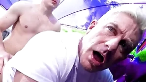 Horny stepson fucks his stepdad real immutable - gay porn