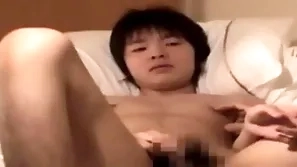 At the end, he inserts a dildo take his ass! even though he is still not quite ready, he screams as he is *d into it!