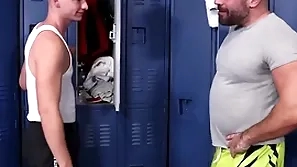 Step nephew fucking his own step scrivener convenient the gym - taboo