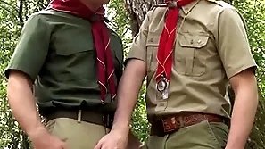 Scoutmaster mckeon sneaking defalcate his hot carry out pledge