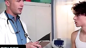 adulterate tapes - sexy athletic adulterate jonah wheeler performs a sexual health check on his colleague