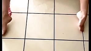 Young and pretty bird caresses and squirts hard in her living room like a chubby slut deferment to be fucked, she pisses relative to with a sprightly squirt