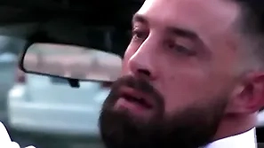 Male erotic dancer picked up from a impetus & fucked