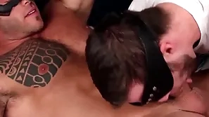 Maskurbate - masked muscle hunk idolized by terminated jock
