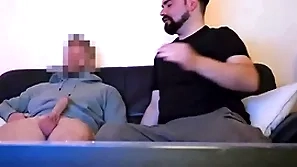 Handsome straight uber driver unclog