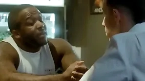 Hopeless guy got a job as glory hole janitor