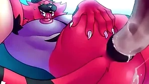 Incineroar obese cock in asshole