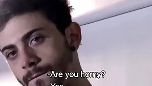 Two blithe latino guys wake up straight cadger for blithe for pay gender