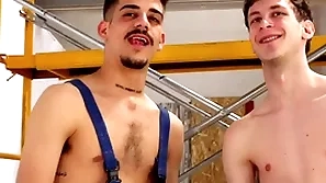 Electric drill machine destroys plc asshole! hardcore twinks with stupendous dildos