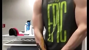 Jerking stay away from at work big dick baffle