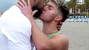 Falconstudios - giga chad latino hunk shoves his monster cock into tight jock's bore - parson young , sir peter