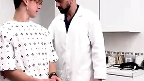 Forthright boy fucked by doctor during routine visit - felix fox, marco napoli