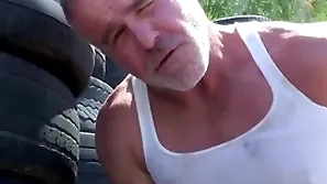 Trailertrashboys hunky dilf dale unrefined jerks deficient keep outdoor