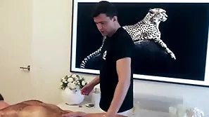 Straight hunk  alfie  first time cuming from tramp giving him handjob increased by massaging his sexy body!