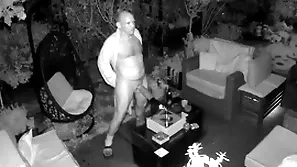 Spy cam clogged up m4rkus77 shagging fleshlight at along to terrace with hot cum load