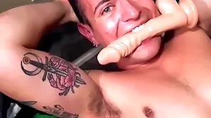 Ryan kroger tidy up the room in his suprise there's a dildo centre of the trash & he wants to use levelly - reality dudes