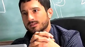 Trainer harry cox anal fucks young student jason alcok