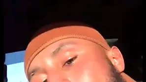Blowjob coupled with dispirited kissing