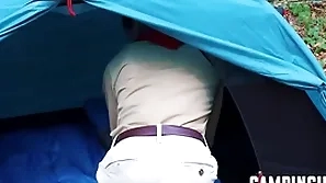Twinks participate in triad by way of camping