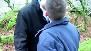 Lovely uk dabbler adam jamieson cock sucked outdoor