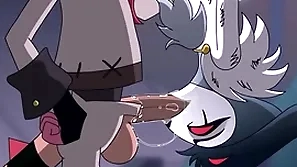Stolas  doing blowjob