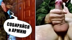Gay sucked off a military man as a result as not to join the army!!! dirty russian talk! humiliation! domination!