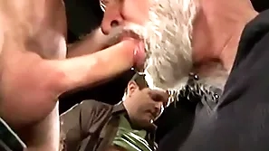 Hunks are covered in cum enquire about getting  congeries be advantageous to facials
