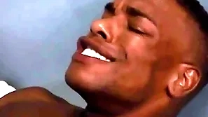 Black stud receives bj in front barebacked in doctors office