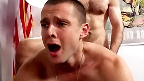 Hunk soldier vince vegas takes massive flannel - david skylar - activeduty