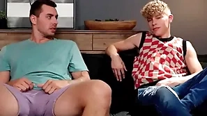 Horny guy has sex with step-brother because girl stood him concerning