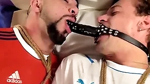 Mike bebecito and matheuz henk tied in all directions and gagged together  preview