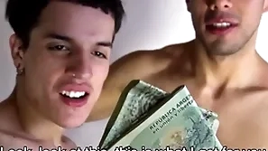 Latino twink and jock boyfriends get paid to strive trilogy with filmmaker pov