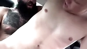 Stump step daddy and twink step lass fuck in car - markus kage, brent north
