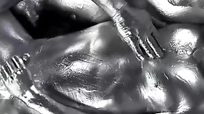Yoshikawasakixxx - asian jock covered in coating together with banged