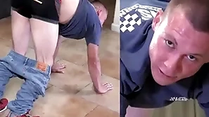 A straight native land boy gets a hard caning to toughen him up