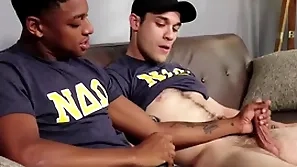 Blue balled hunk fratboys soften often other's cocks - andrew miller, ty santana - nextdoorstudios