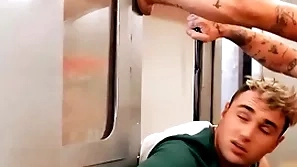 Subway stories - part 3 / bodies / michael boston, kyle connors, chris damned  / stream full at  www.sexmen.com/stori