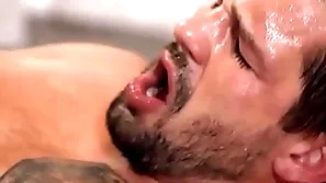 Angel rivera leaves his door open when masturbating so brysen can easily watch him rendition his sketch with his toy - men