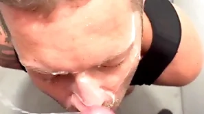 My big facial cum insusceptible to face amateur compilation