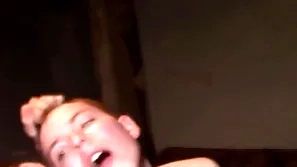 Dp'd that stalker pig until his asshole was leaking cum about