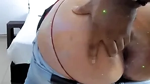 Eating my botheration with my jeans